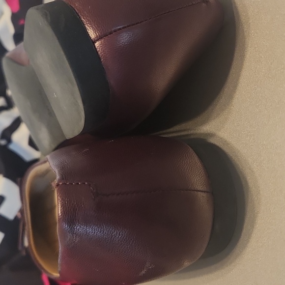 Coach flats women 8.5 dark red - Picture 4 of 5